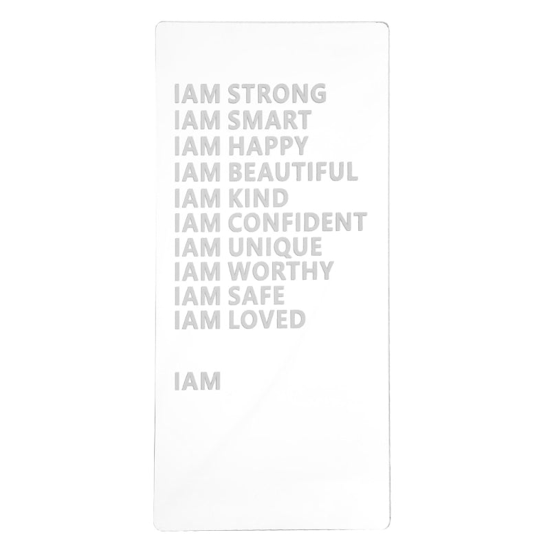 Personalized Affirmations Acrylic Decorative Mirror