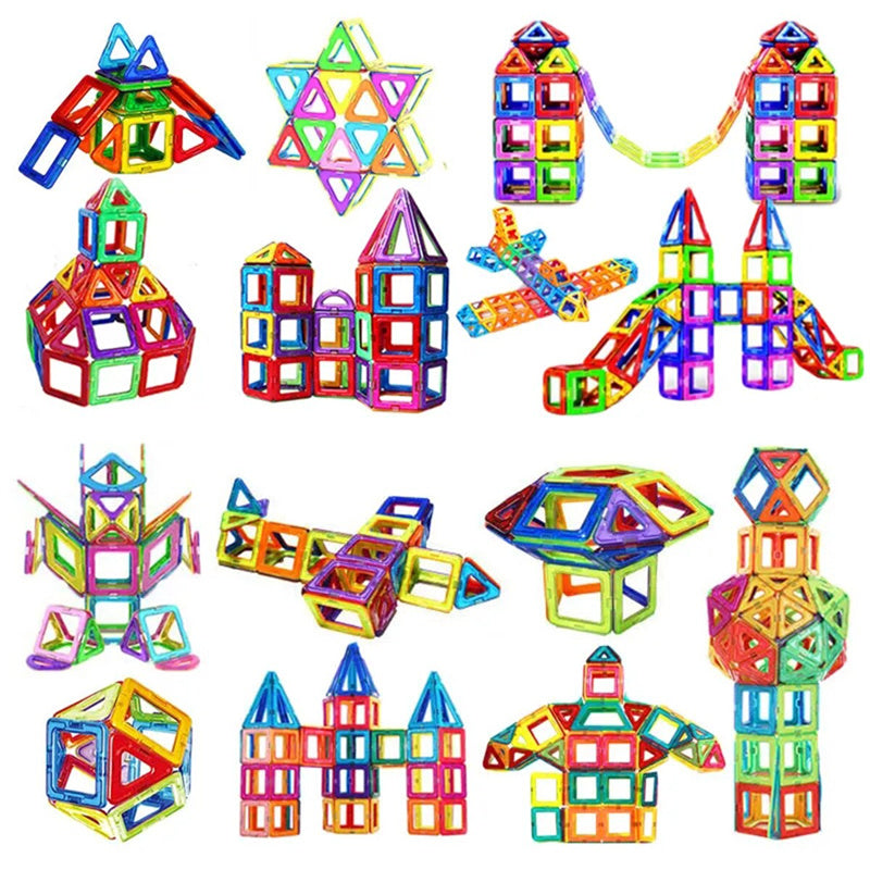 Magnetic Building Blocks DIY Magnets Toys For Kids