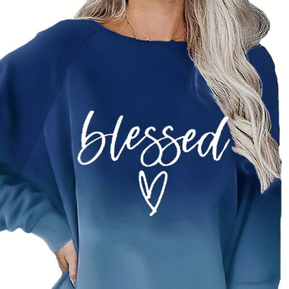 Blessed Long Sleeve Top In 6 Different Colour's