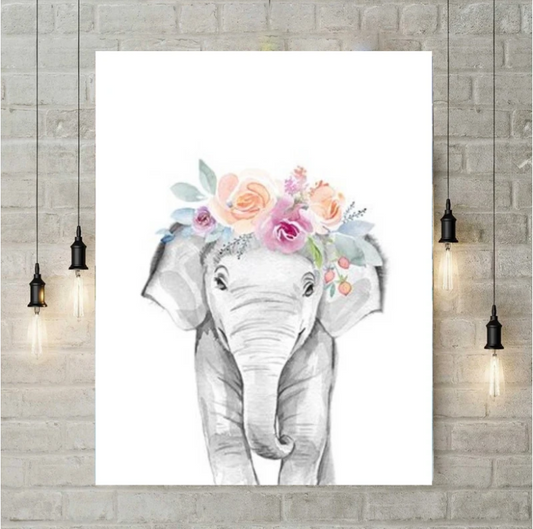 5D Diamond Painting Elephant