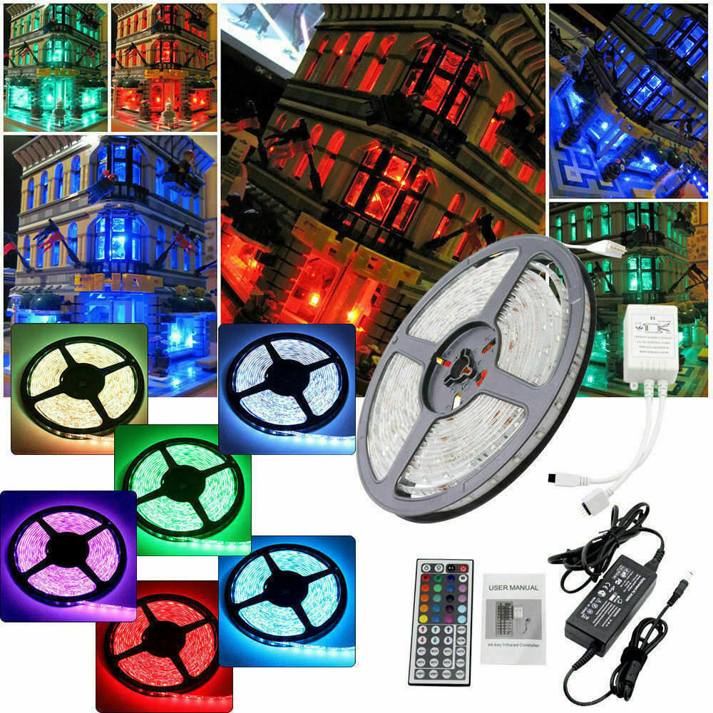 LED Strip Lights 5050 RGB Bluetooth Room Light Colour Changing with Remote