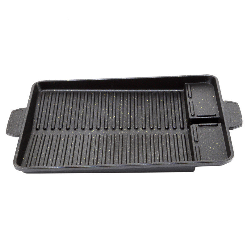 Portable Outdoor Long Barbecue Cooking Plate