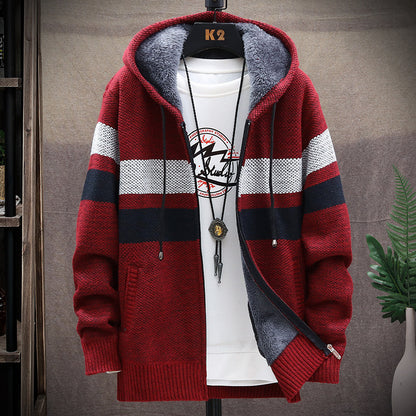 Men's knitted cardigan