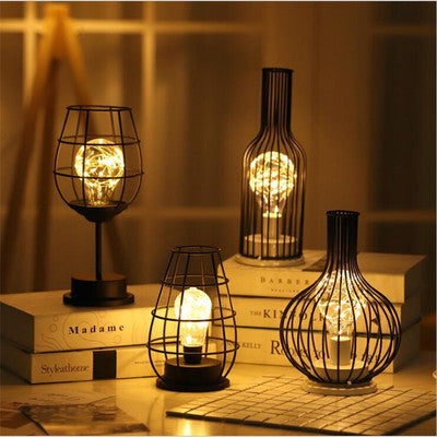 Iron Table Lamps