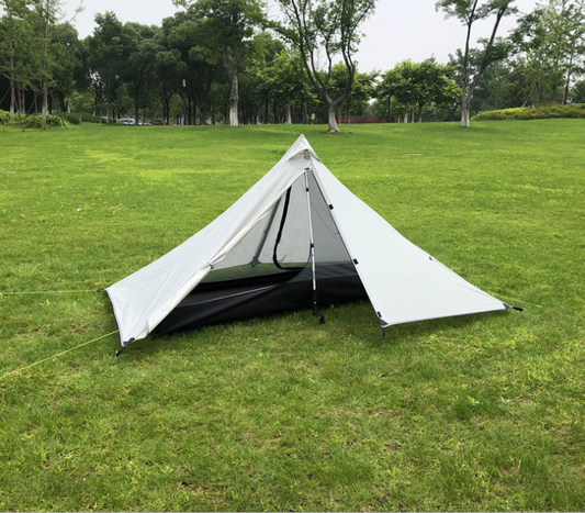 Single Portable Camping Pyramid Tent