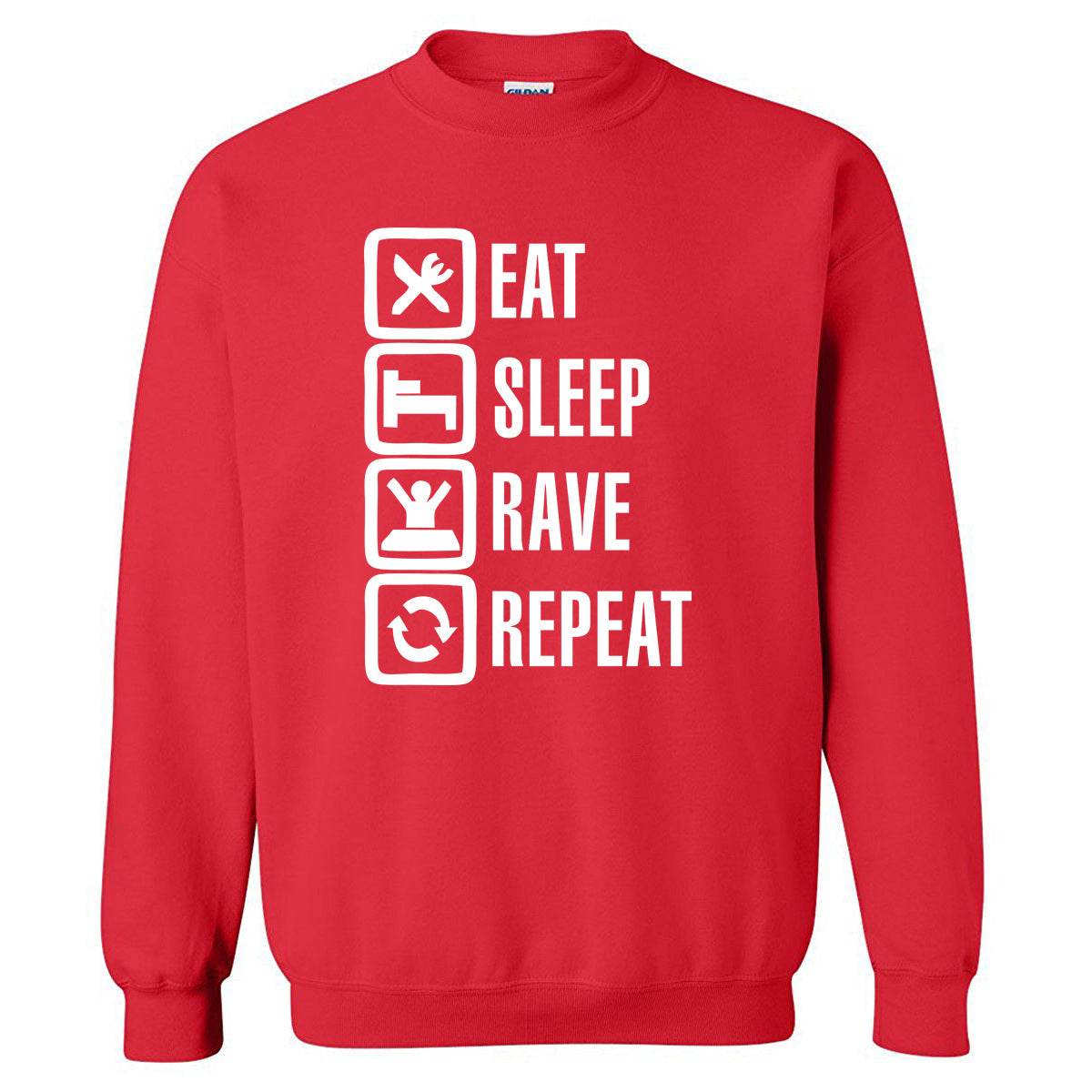 Eat Sleep Rave Repeat Jumper