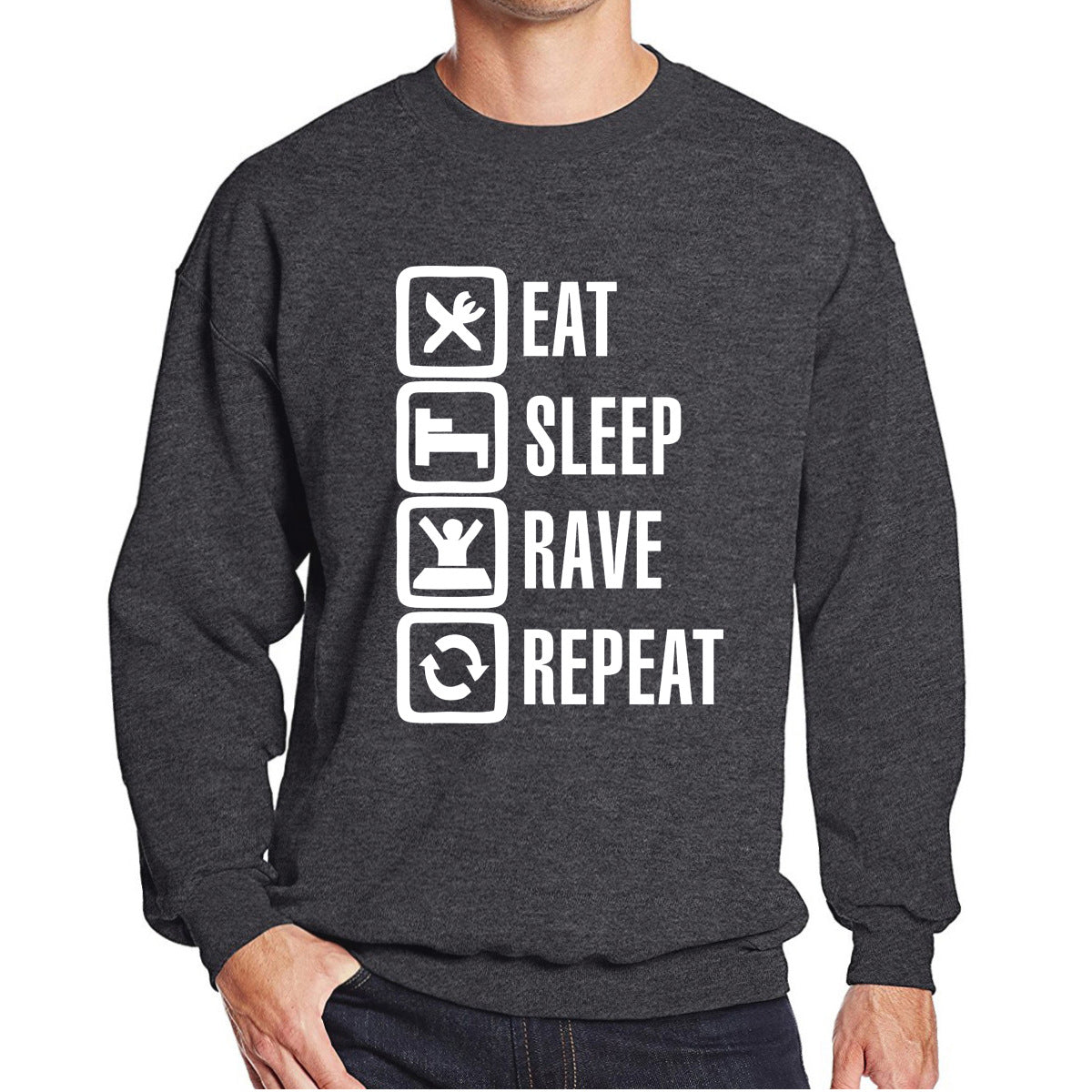 Eat Sleep Rave Repeat Jumper