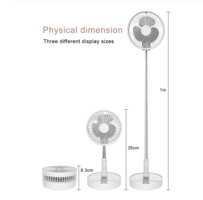 Extendable USB Charging Portable Mini Fan