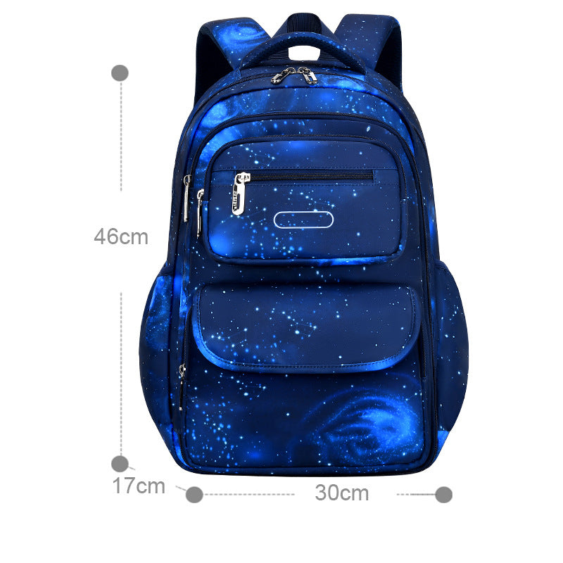 Open Large Capacity Schoolbag