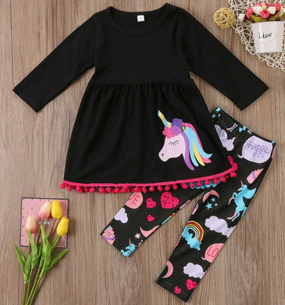 Girls Unicorn Two-piece Set