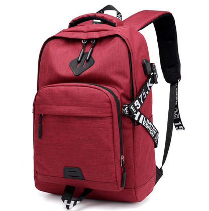 Laptop Backpack With USB Charge