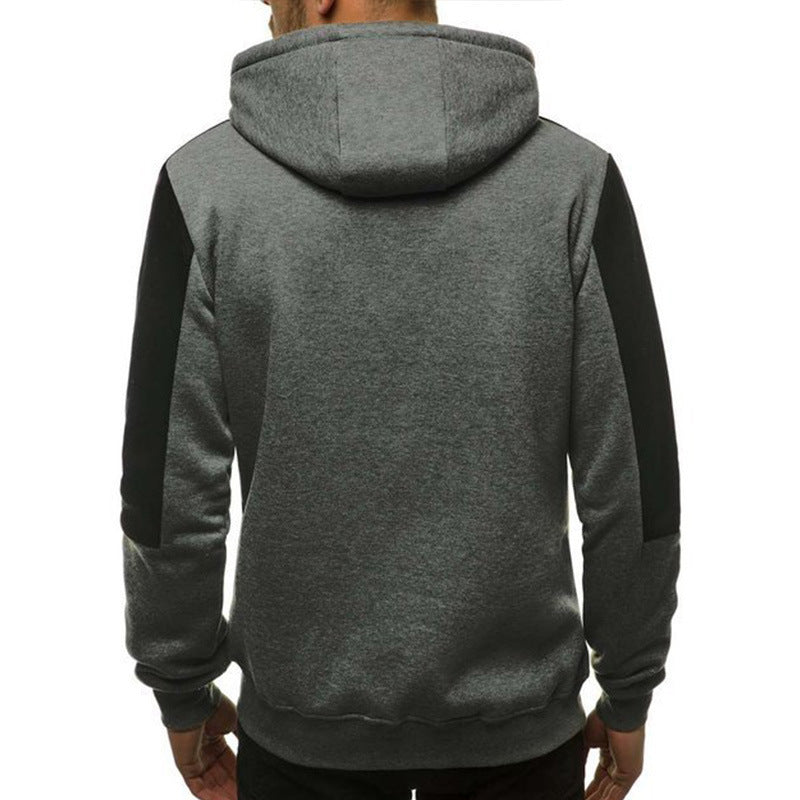 Men's Loose Hooded Pullover Casual Long-sleeved Jumper In 3 Different Colour's