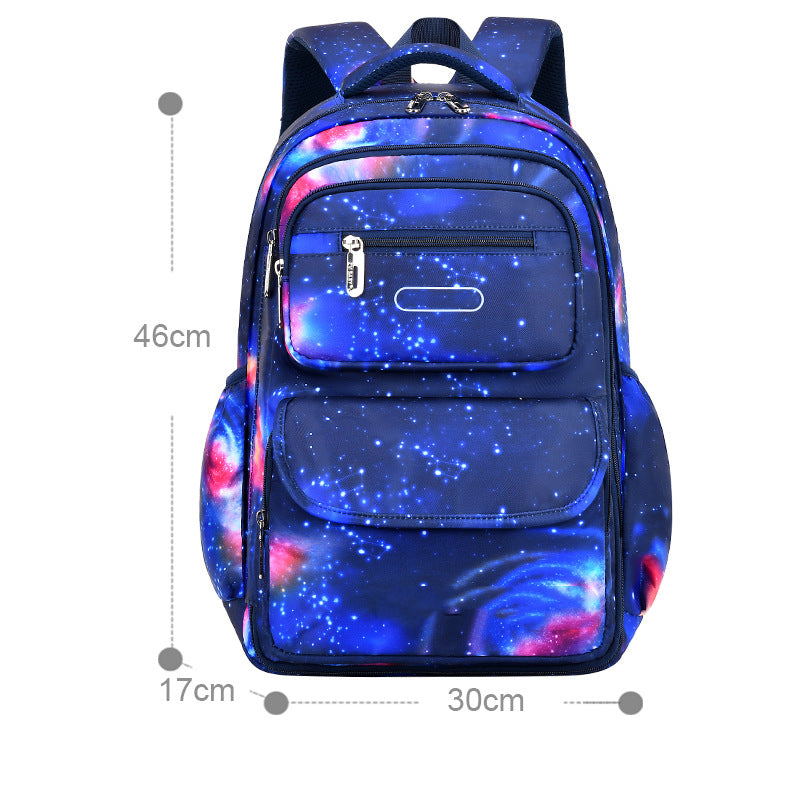 Open Large Capacity Schoolbag