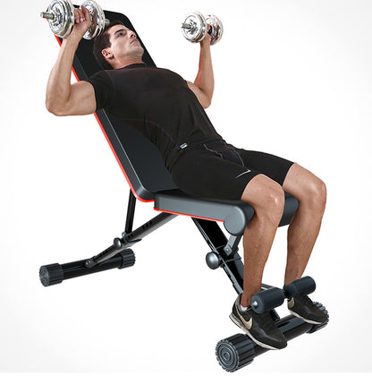 Bench Crunches Fitness Equipment