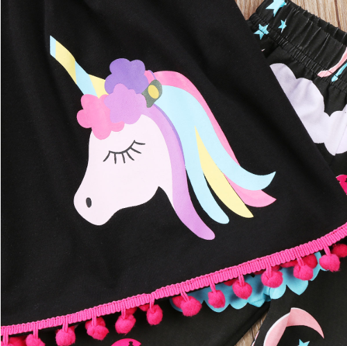 Girls Unicorn Two-piece Set