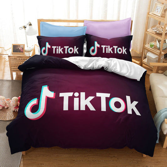 Different Colours & Sizes Tiktok Quilt Cover