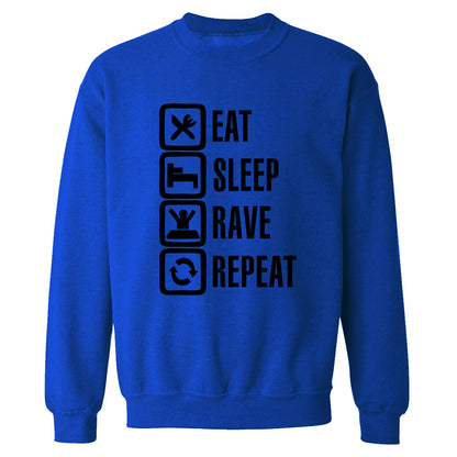 Eat Sleep Rave Repeat Jumper