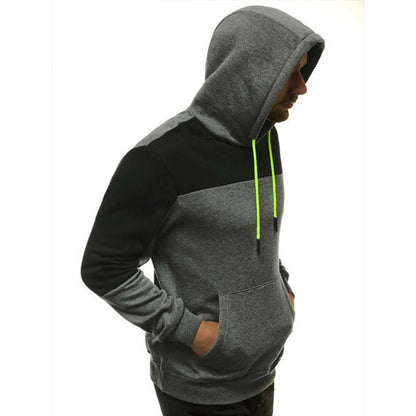 Men's Loose Hooded Pullover Casual Long-sleeved Jumper In 3 Different Colour's