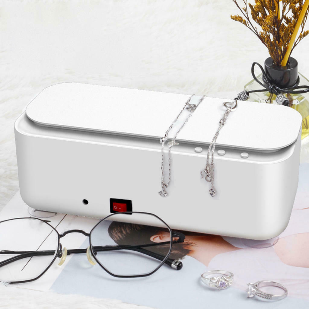 Ultrasonic Cleaner Steel Wave Tank Glasses Watch Jewellery Cleaning