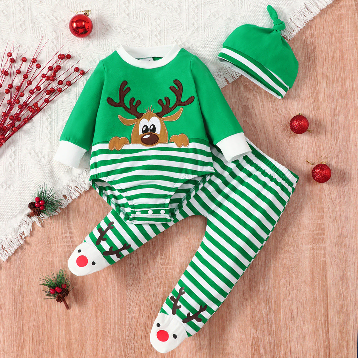 Babys Christmas Set