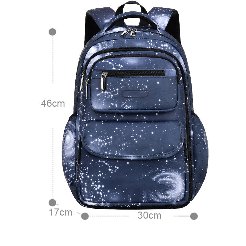 Open Large Capacity Schoolbag