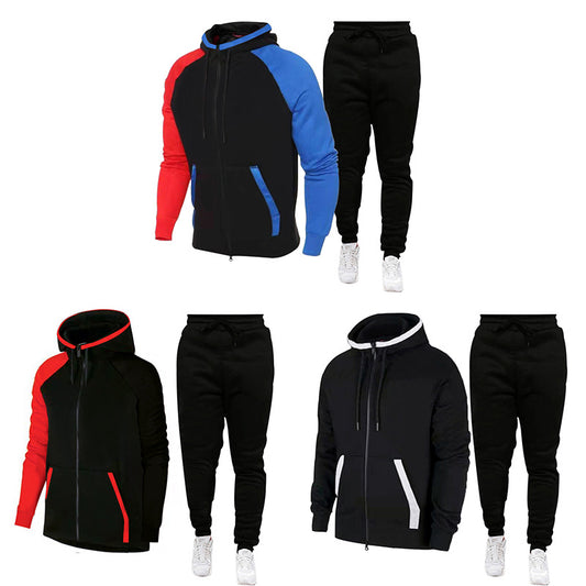 Hooded ColourBlock Tracksuit