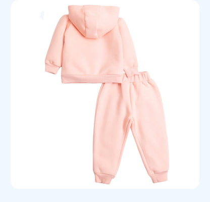 Girls Hooded Penguin TrackSuit