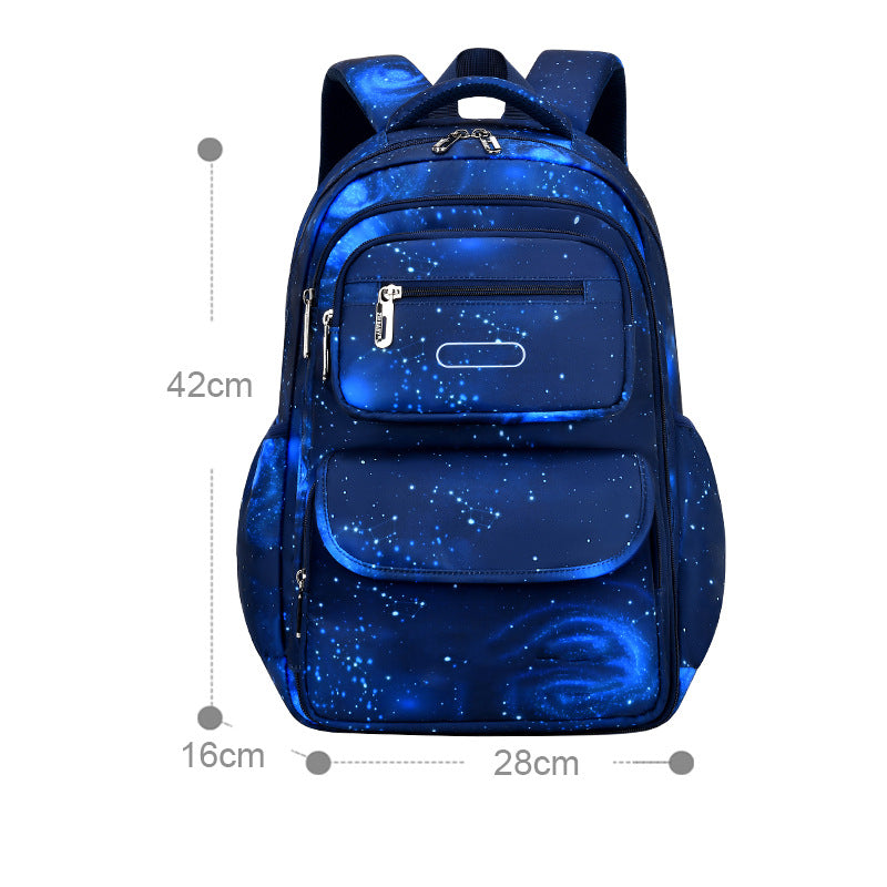 Open Large Capacity Schoolbag