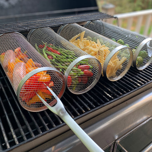 Grilling BBQ Basket Stainless Steel