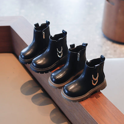 Children's Plush Style Martin Boots