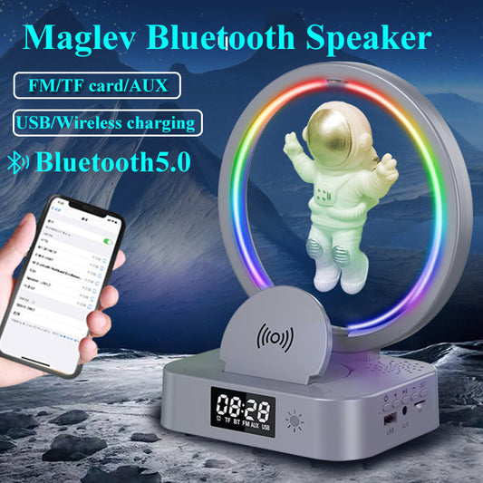 Astronaut Magnetic Levitation Bluetooth Speaker RGB Mini Radio