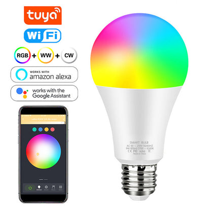 WiFi Smart Bulb Colour Tone Voice Control Bulb