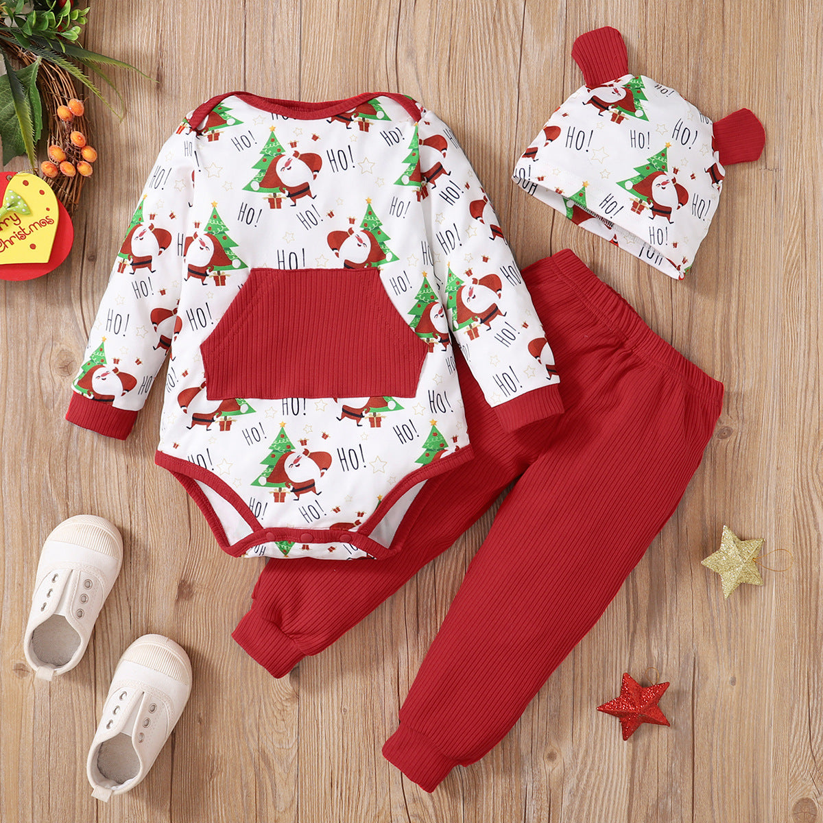 Babys Christmas Set