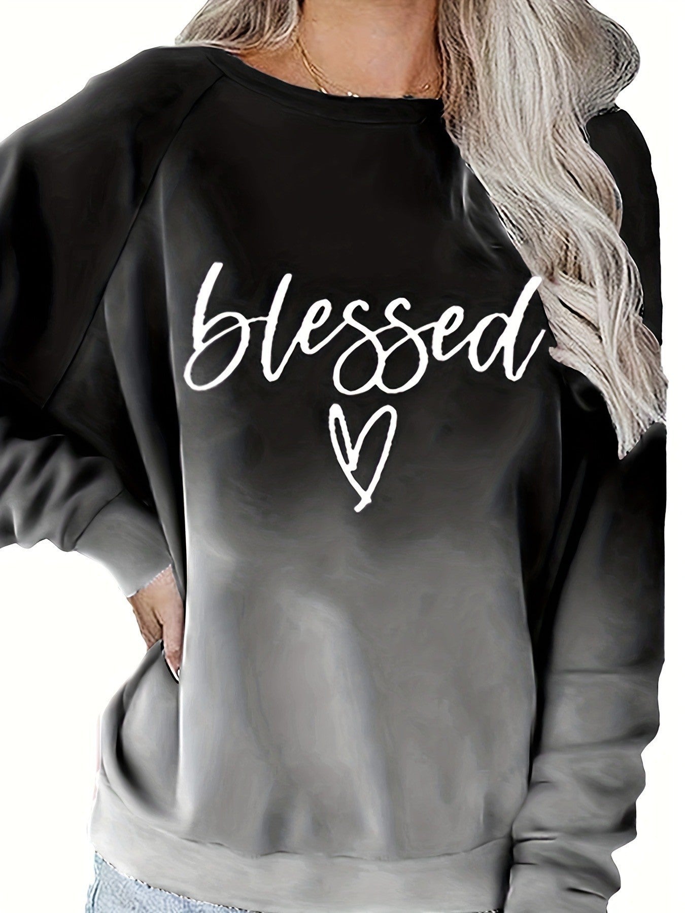 Blessed Long Sleeve Top In 6 Different Colour's